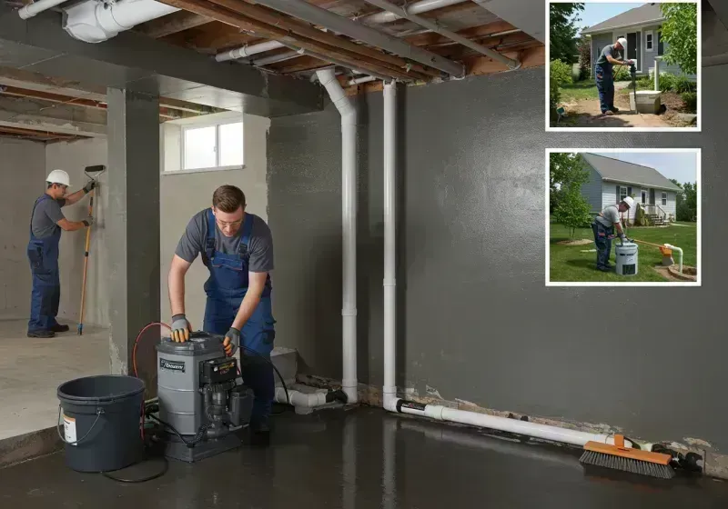 Basement Waterproofing and Flood Prevention process in Pingree Grove, IL